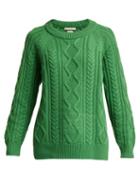 Matchesfashion.com Queene And Belle - Clara Cashmere Sweater - Womens - Green