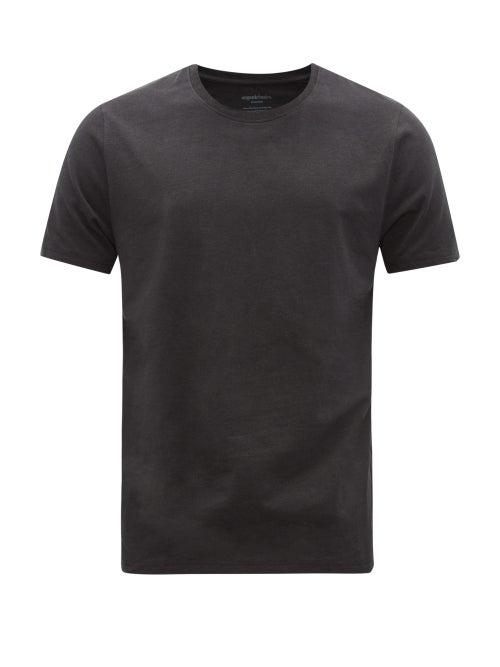 Matchesfashion.com Organic Basics - Everyday Antibacterial Organic Cotton T Shirt - Mens - Black