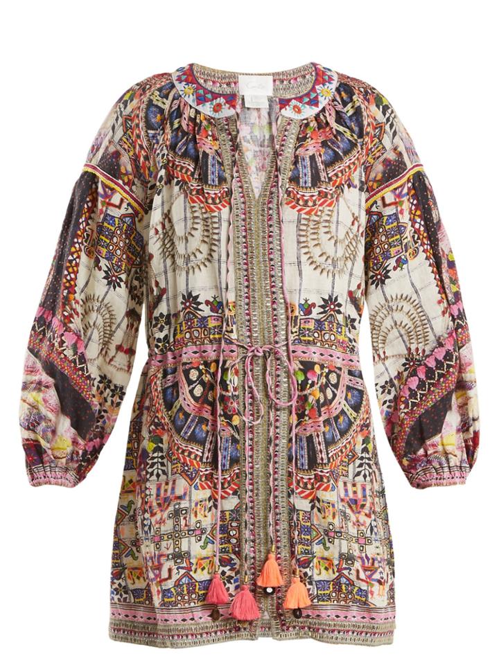 Camilla Tiny Dancer Linen Dress