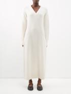 Arch4 - Northwoods V-neck Cashmere Dress - Womens - Ivory