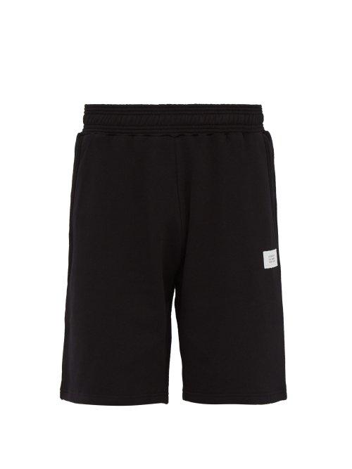 Matchesfashion.com Givenchy - Atelier Patch Cotton Shorts - Mens - Black