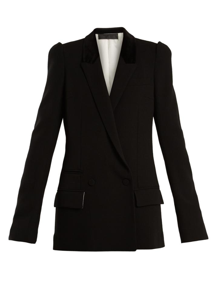 Haider Ackermann Jackson Double-breasted Wool Blazer