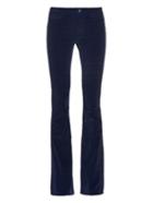 Mih Jeans Marrakesh Mid-rise Kick-flare Velvet Trousers