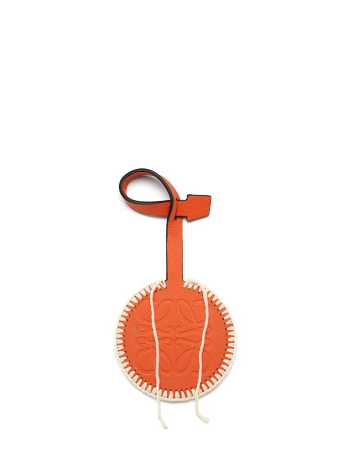 Loewe Macrame-stitched Leather Charm