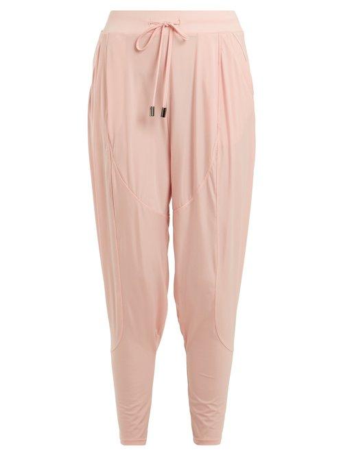 Matchesfashion.com Charli Cohen - Saber Tapered Leg Performance Track Pants - Womens - Light Pink