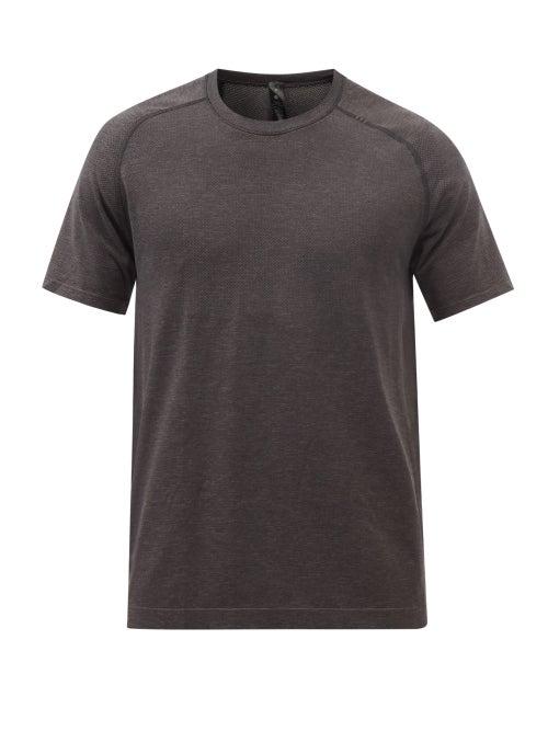 Lululemon - Metal Vent Tech 2.0 Jersey T-shirt - Mens - Black Grey