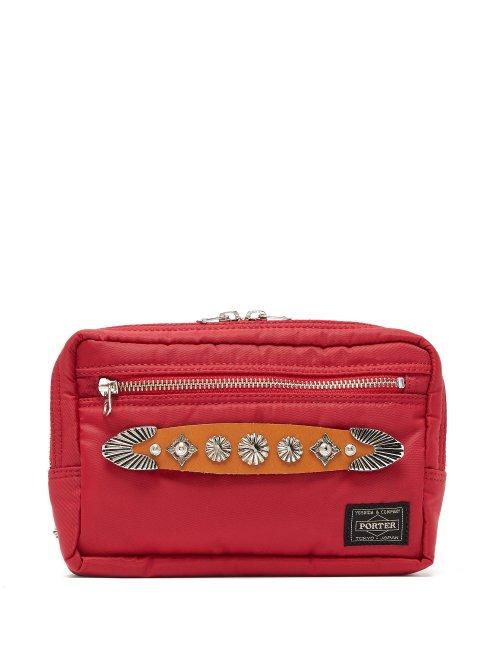 Matchesfashion.com Toga - X Porter Nylon Belt Bag - Womens - Red