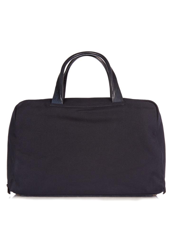 Álvaro Canvas And Leather Holdall