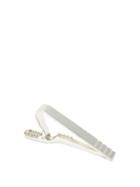 Matchesfashion.com Thom Browne - Four Bar-engraved Sterling-silver Tie Pin - Mens - Silver