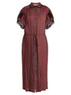 Preen Line Willow Checked Crepe Dress