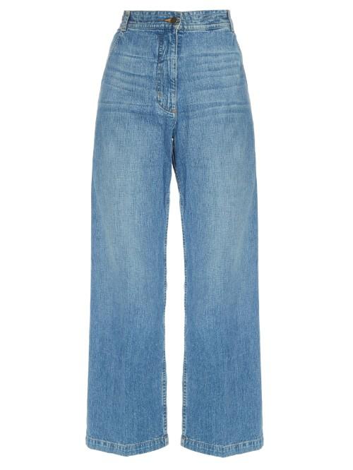Rachel Comey Bishop Wide-leg Cropped Jeans