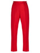 Racil Stones High-rise Slim-leg Trousers