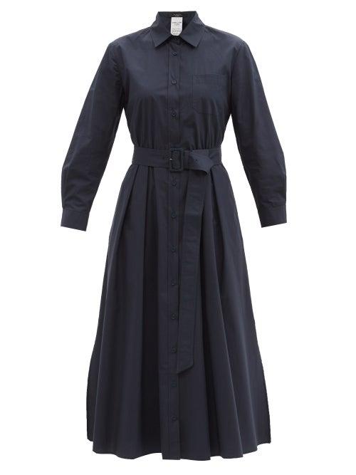 Matchesfashion.com Weekend Max Mara - Favilla Dress - Womens - Navy