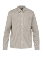 Matchesfashion.com A.p.c. - David Striped Cotton Blend Shirt - Mens - White