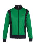 Matchesfashion.com Gucci - Contrast Panel Zip Through Sweatshirt - Mens - Green