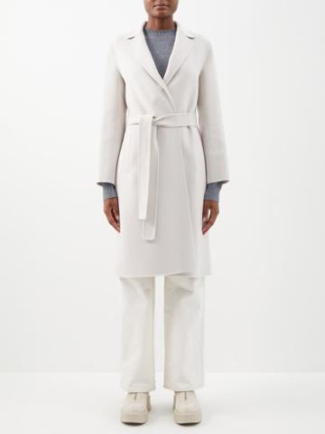 S Max Mara - Pauline Wrap Coat - Womens - White