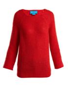 M.i.h Jeans Bowen Boat-neck Mohair-blend Sweater