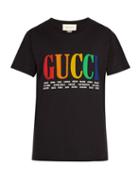 Matchesfashion.com Gucci - Cities Cotton T Shirt - Mens - Black