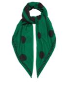 Hey Colville Polka-dot Wool Scarf