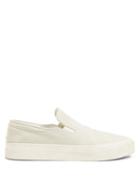 Matchesfashion.com The Row - Mary H Slip-on Canvas Trainers - Womens - Beige