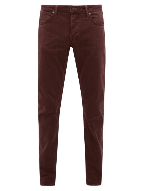 Matchesfashion.com Neuw - Lou Slim Leg Jeans - Mens - Burgundy