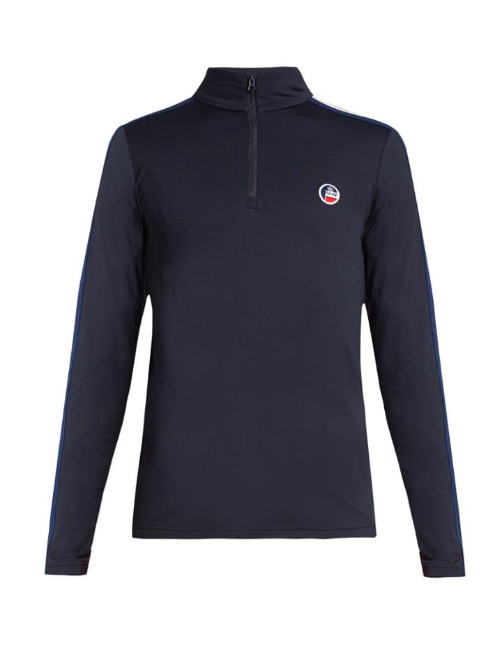 Fusalp Mario Half-zip Stretch-jersey Top
