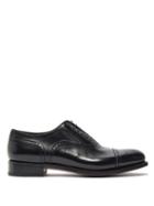 Matchesfashion.com Santoni - Oscar Leather Oxford Shoes - Mens - Black