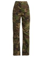 Re/done Originals High-waisted Camouflage-print Jeans