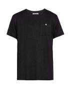 Matchesfashion.com Hecho - Knitted Linen T Shirt - Mens - Navy