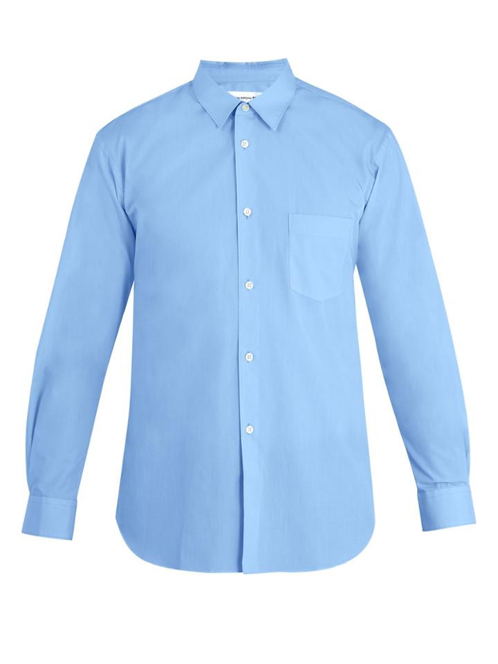 Comme Des Garçons Shirt Patch-pocket Cotton Shirt