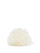 Matchesfashion.com Alexandre Vauthier - Silk Flower Brooch - Womens - White