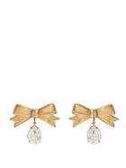 Rodarte Crystal-embellished Bow Earrings