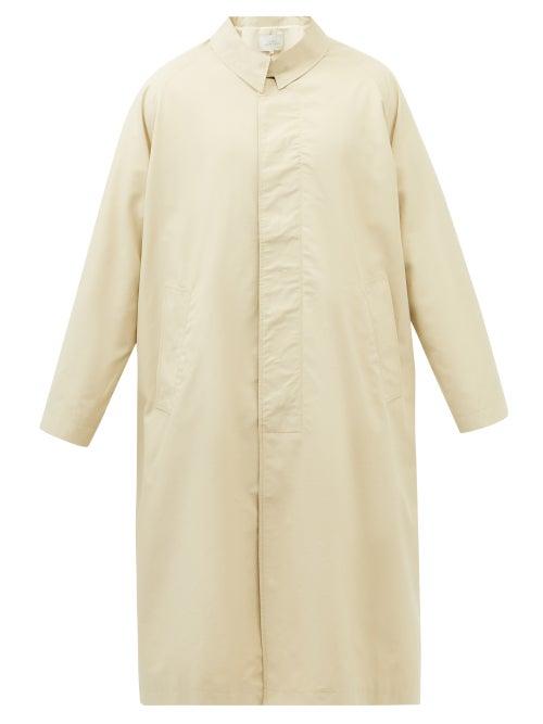Studio Nicholson - Ventus Oversized Cotton-blend Overcoat - Mens - Cream