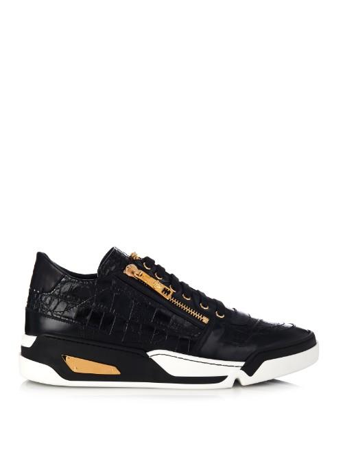 Versace Medusa Mid-top Leather Trainers