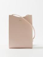 A.p.c. - Jamie Leather Cross-body Bag - Womens - Light Pink