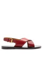 Isabel Marant Jane Cross-strap Stud-embellished Sandals