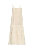 Mes Demoiselles Atoll Cotton-voile Tiered Dress