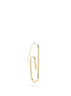 Matchesfashion.com Hillier Bartley - Paperclip Gold-vermeil Single Earring - Womens - Yellow Gold