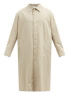 Matchesfashion.com Raey - Oversized Water-resistant Cotton-blend Trench Coat - Mens - Tan