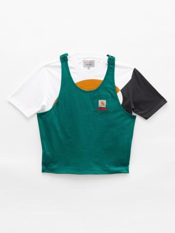 Marni X Carhartt - X Carhartt Wip Logo-patch Cotton-jersey T-shirt - Mens - Stone