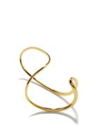 Ladies Jewellery Charlotte Chesnais - Ivy 18kt Gold-plated Sterling-silver Bangle - Womens - Gold