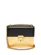 Matchesfashion.com Mark Cross - Zelda Leather And Gold Plated Bag - Womens - Black Gold