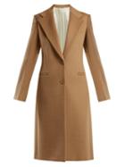 Matchesfashion.com Joseph - Marline Wool Blend Coat - Womens - Camel