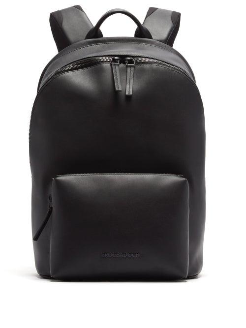 Matchesfashion.com Troubadour - Generation Slipstream Waterproof-leather Backpack - Mens - Black