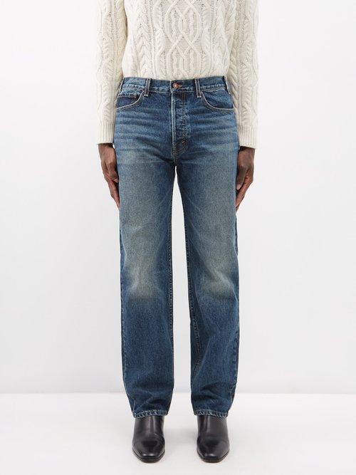 Nili Lotan - Billie Straight-leg Jeans - Mens - Blue