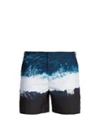 Orlebar Brown Bulldog Oceans Edge Photographic-print Swim Shorts
