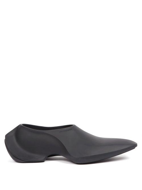 Balenciaga - Space Rubber Loafers - Mens - Black