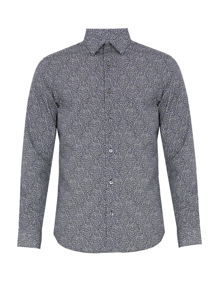 Paul Smith Paisley-print Cotton Shirt