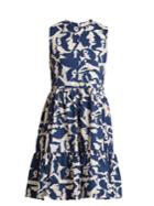 La Doublej Editions Brunch Donne-print Cotton Dress