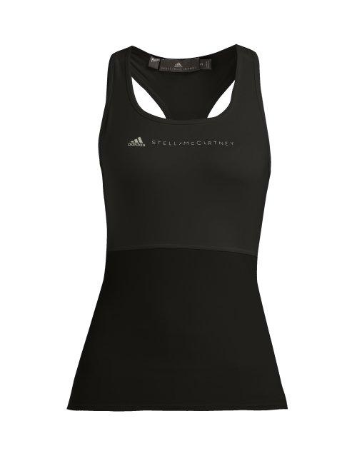Matchesfashion.com Adidas By Stella Mccartney - Core Performance Essentials Tank Top - Womens - Black